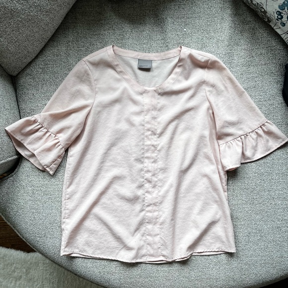 Vero Moda Blouse. Blush pink & size small. - Picture 3 of 4